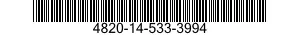 4820-14-533-3994 PLUG,MACHINE THREAD 4820145333994 145333994