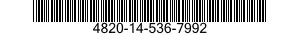 4820-14-536-7992 VALVE,VACUUM REGULATING 4820145367992 145367992
