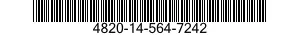 4820-14-564-7242 VALVE-HAND,BYPASS 4820145647242 145647242