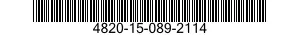 4820-15-089-2114 VALVOLA PRESSURIZZA 4820150892114 150892114