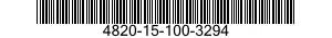 4820-15-100-3294 VALVE,CHECK 4820151003294 151003294