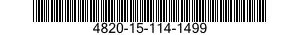 4820-15-114-1499 VALVE,CHECK 4820151141499 151141499
