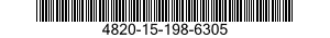 4820-15-198-6305 VALVE,FOOT 4820151986305 151986305