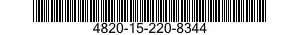 4820-15-220-8344 VALVOLA SICUREZZA I 4820152208344 152208344