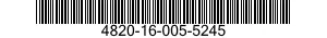 4820-16-005-5245 VALVE,BUTTERFLY 4820160055245 160055245