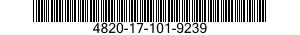 4820-17-101-9239 VALVE,DIAPHRAGM,STOP 4820171019239 171019239