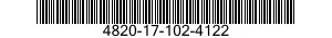 4820-17-102-4122 VALVE,DIAPHRAGM,STOP 4820171024122 171024122