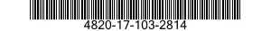 4820-17-103-2814 VALVE,PLUG 4820171032814 171032814
