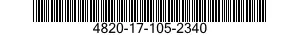 4820-17-105-2340 SEAT,VALVE 4820171052340 171052340