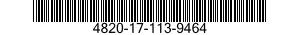 4820-17-113-9464 FLUSHING BLOCK,HYDRAULIC SYSTEM 4820171139464 171139464