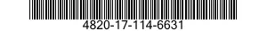 4820-17-114-6631 FUSE,HYDRAULIC SYSTEM 4820171146631 171146631