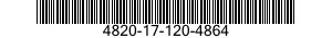 4820-17-120-4864 VALVE-HAND,BYPASS 4820171204864 171204864