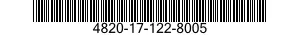 4820-17-122-8005 VALVE,CHECK 4820171228005 171228005