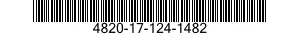 4820-17-124-1482 VALVE,REGULATING,FLUID PRESSURE 4820171241482 171241482