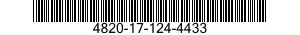4820-17-124-4433 VALVE,REGULATING,FLUID PRESSURE 4820171244433 171244433