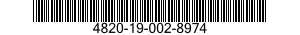 4820-19-002-8974 COCK,POPPET DRAIN 4820190028974 190028974