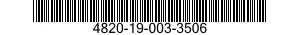 4820-19-003-3506 COCK,POPPET DRAIN 4820190033506 190033506