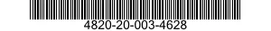4820-20-003-4628 STEM,NEEDLE VALVE 4820200034628 200034628