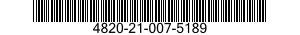 4820-21-007-5189  4820210075189 210075189