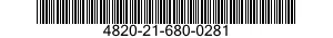 4820-21-680-0281  4820216800281 216800281