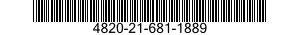 4820-21-681-1889 SPRING,HELICAL,COMPRESSION 4820216811889 216811889