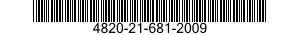 4820-21-681-2009 SWITCH,SENSITIVE 4820216812009 216812009