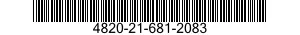 4820-21-681-2083  4820216812083 216812083