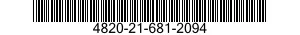 4820-21-681-2094  4820216812094 216812094