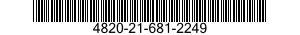 4820-21-681-2249  4820216812249 216812249
