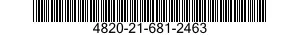 4820-21-681-2463 SPRING,HELICAL,COMPRESSION 4820216812463 216812463