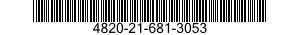 4820-21-681-3053 SEAT,VALVE 4820216813053 216813053