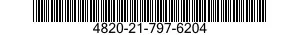 4820-21-797-6204  4820217976204 217976204