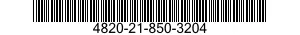 4820-21-850-3204  4820218503204 218503204