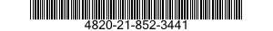 4820-21-852-3441 VALVE,GLOBE 4820218523441 218523441