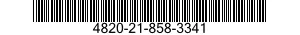 4820-21-858-3341 VALVE,REGULATING,FLUID PRESSURE 4820218583341 218583341