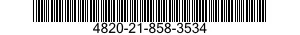 4820-21-858-3534  4820218583534 218583534