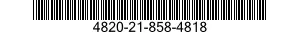 4820-21-858-4818 STEM,FLUID VALVE 4820218584818 218584818