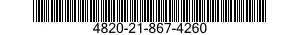 4820-21-867-4260  4820218674260 218674260