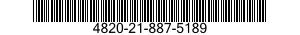 4820-21-887-5189 VALVE,CHECK 4820218875189 218875189