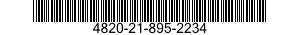 4820-21-895-2234 VALVE,REGULATING,FLUID PRESSURE 4820218952234 218952234