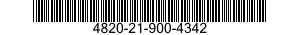4820-21-900-4342 VALVE,FUEL SHUTOFF 4820219004342 219004342