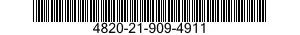 4820-21-909-4911 VALVE,DIAPHRAGM,STOP 4820219094911 219094911