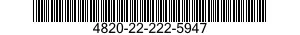 4820-22-222-5947  4820222225947 222225947