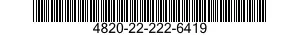 4820-22-222-6419  4820222226419 222226419