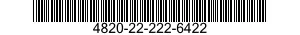 4820-22-222-6422  4820222226422 222226422