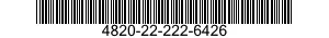 4820-22-222-6426  4820222226426 222226426