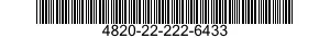 4820-22-222-6433  4820222226433 222226433