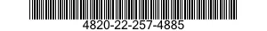 4820-22-257-4885 VALVE,PLUG 4820222574885 222574885