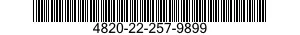 4820-22-257-9899 VALVE,REGULATING,SYSTEM PRESSURE 4820222579899 222579899