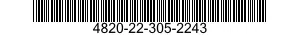 4820-22-305-2243  4820223052243 223052243